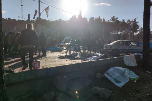 ۱۵ نفر به سبب حادثه در کرمان مصدوم شدند