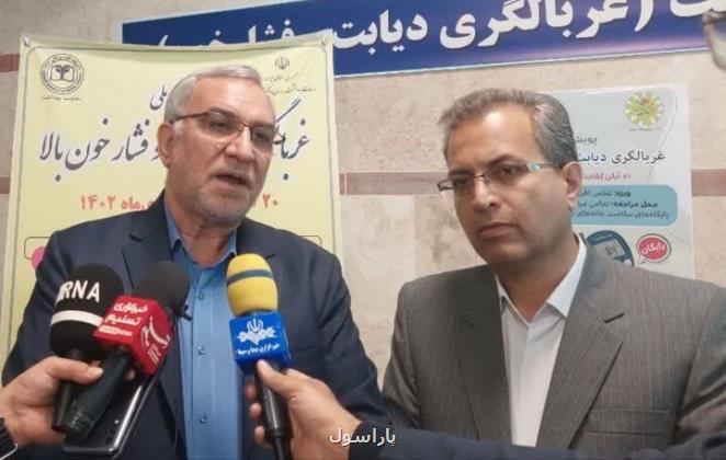 غربالگری ۲۷ میلیون نفر در چالش ملی سلامت