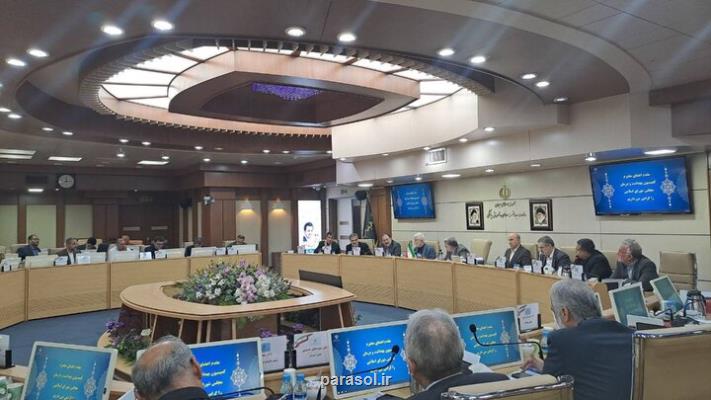 نشست اعضاء کمیسیون بهداشت با ظفرقندی