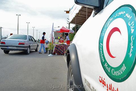 گزارش اقدامات امدادی هلال احمر در نوروز، تست مجانی قند خون