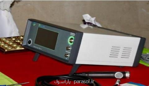 رونمایی از یك دستگاه تجهیزات پزشكی تولید داخل برای انجام اعمال جراحی مفاصل